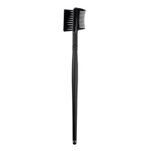 Makeup Black Wood Double Ended Eyebrow Brush